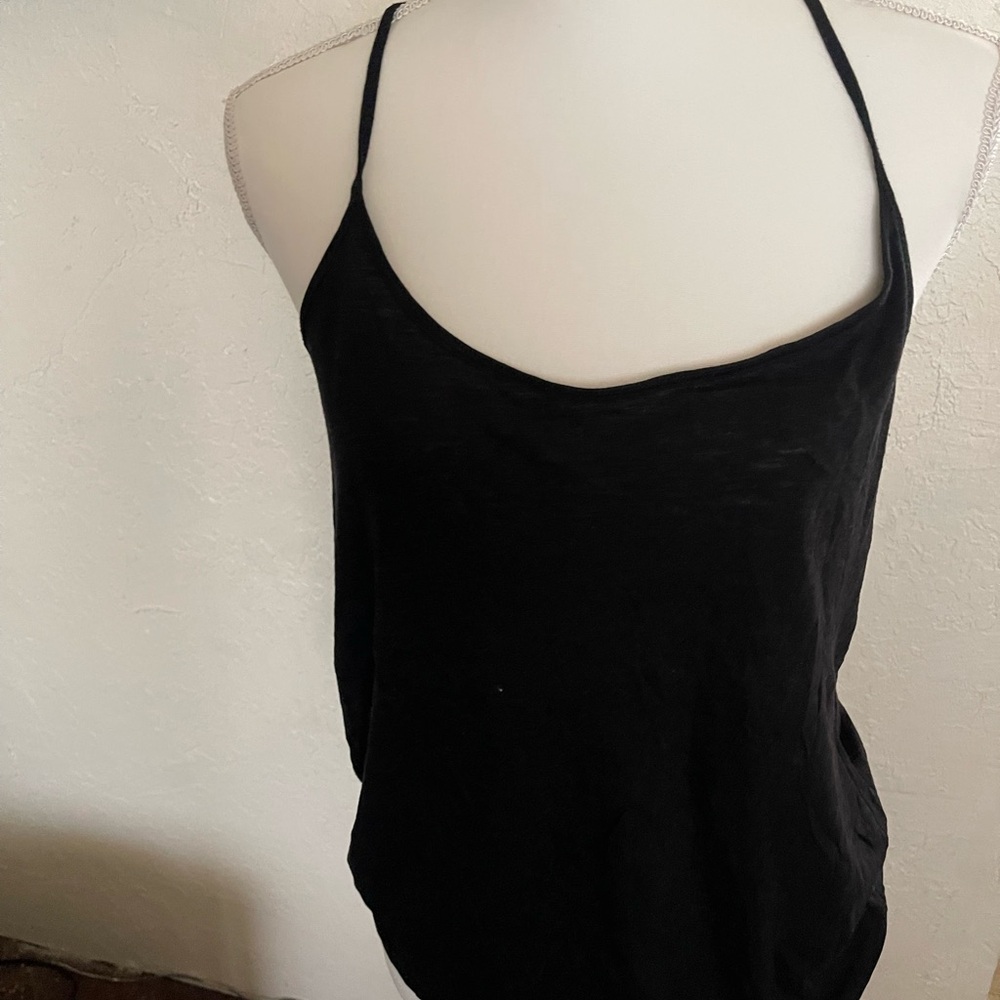 Black Women's Spaghetti Strap Top